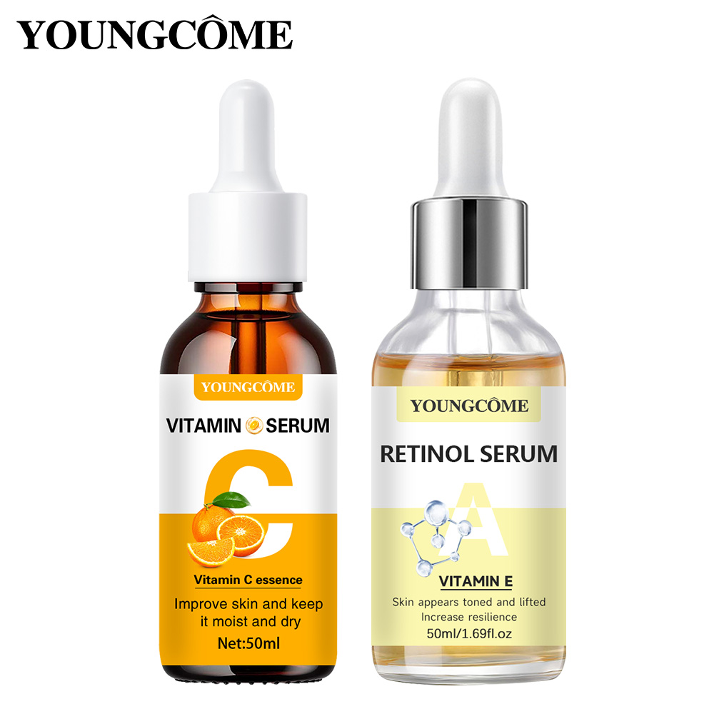 Ferulic Acid Serum - 2pcs Vitamin C and retinol fortified