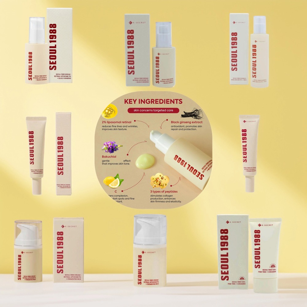 Niacinamide Brightening Serum - Korean Seoul 1988 Set Retinol Eye