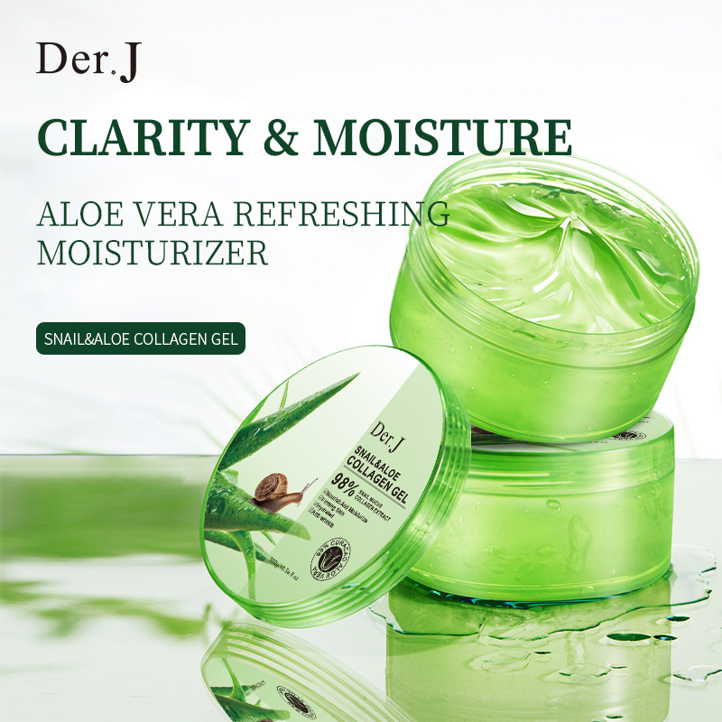 Snail Cream Gel - 300g Snail Aloe Collagen Gel Hydrating