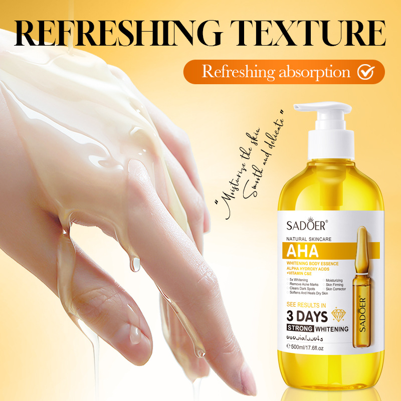 SADOER AHA Whitening Body Esse - Niacinamide Brightening Serum 评论和价格