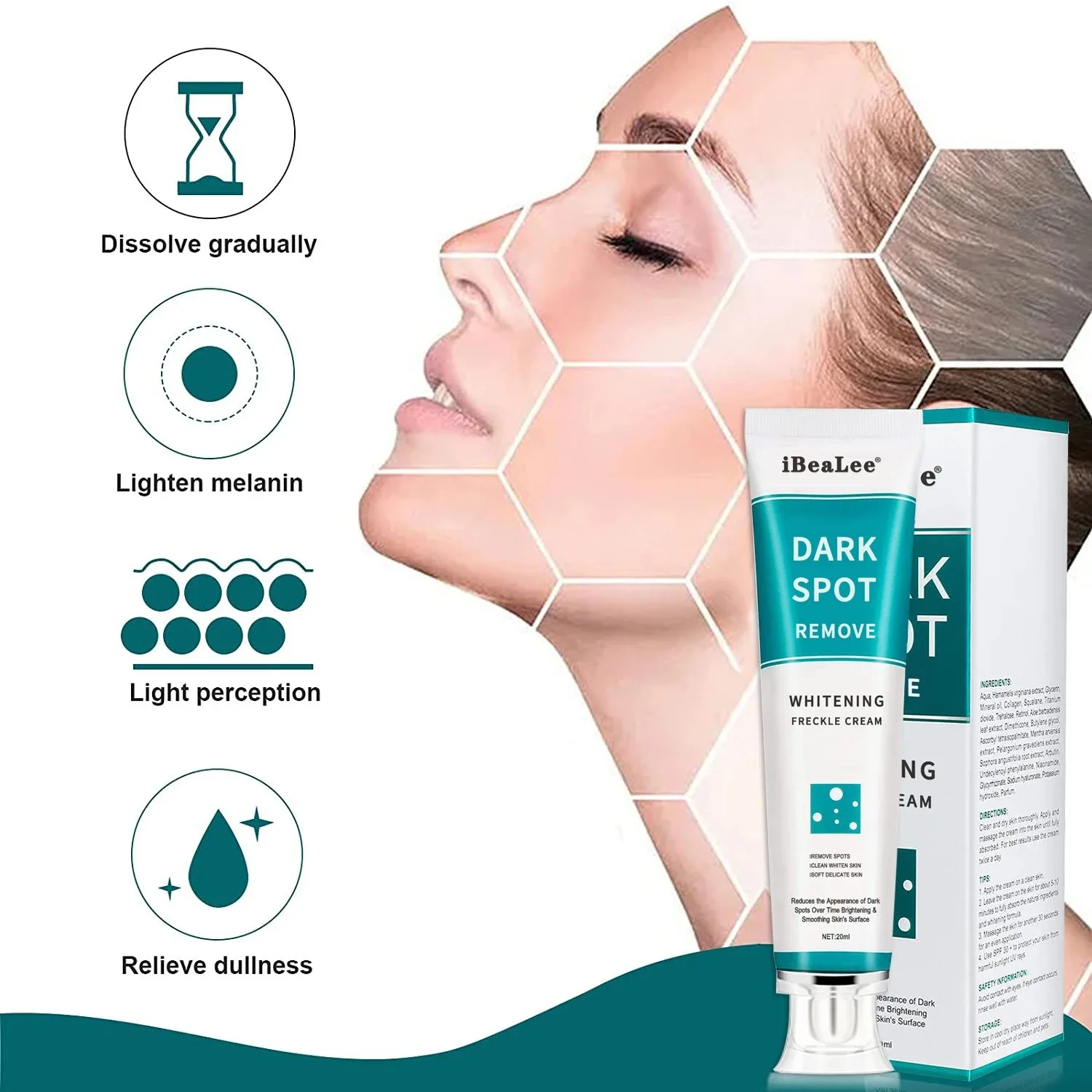 Melasma Brightening Face Cream - Niacinamide Brightening Serum 评论和价格