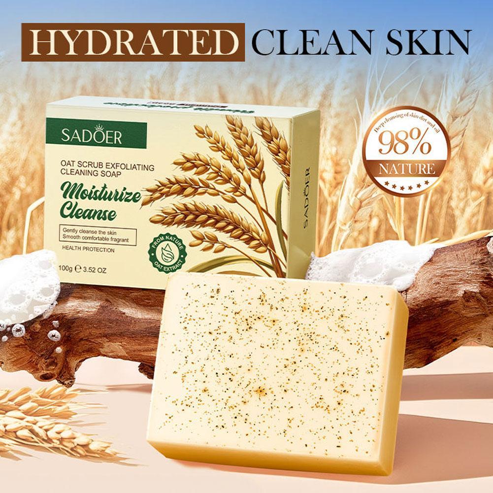 Oat Scrub Exfoliating Cleaning - Skincare Oat 评论和价格