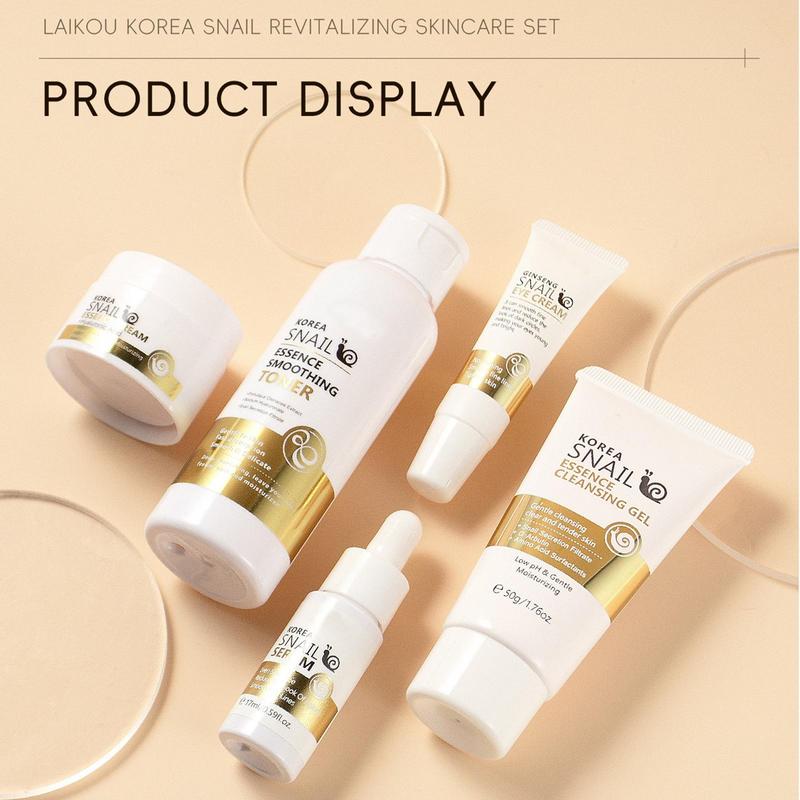 5pcs Snail Collagen Skin Care  - Snail Cream Gel 评论和价格