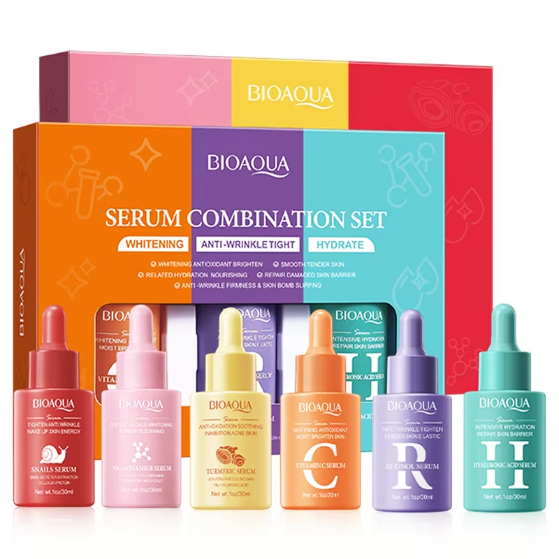 3pcs/set BIOAQUA Vitamin C Ret - Hyaluronic Acid Serum 评论和价格