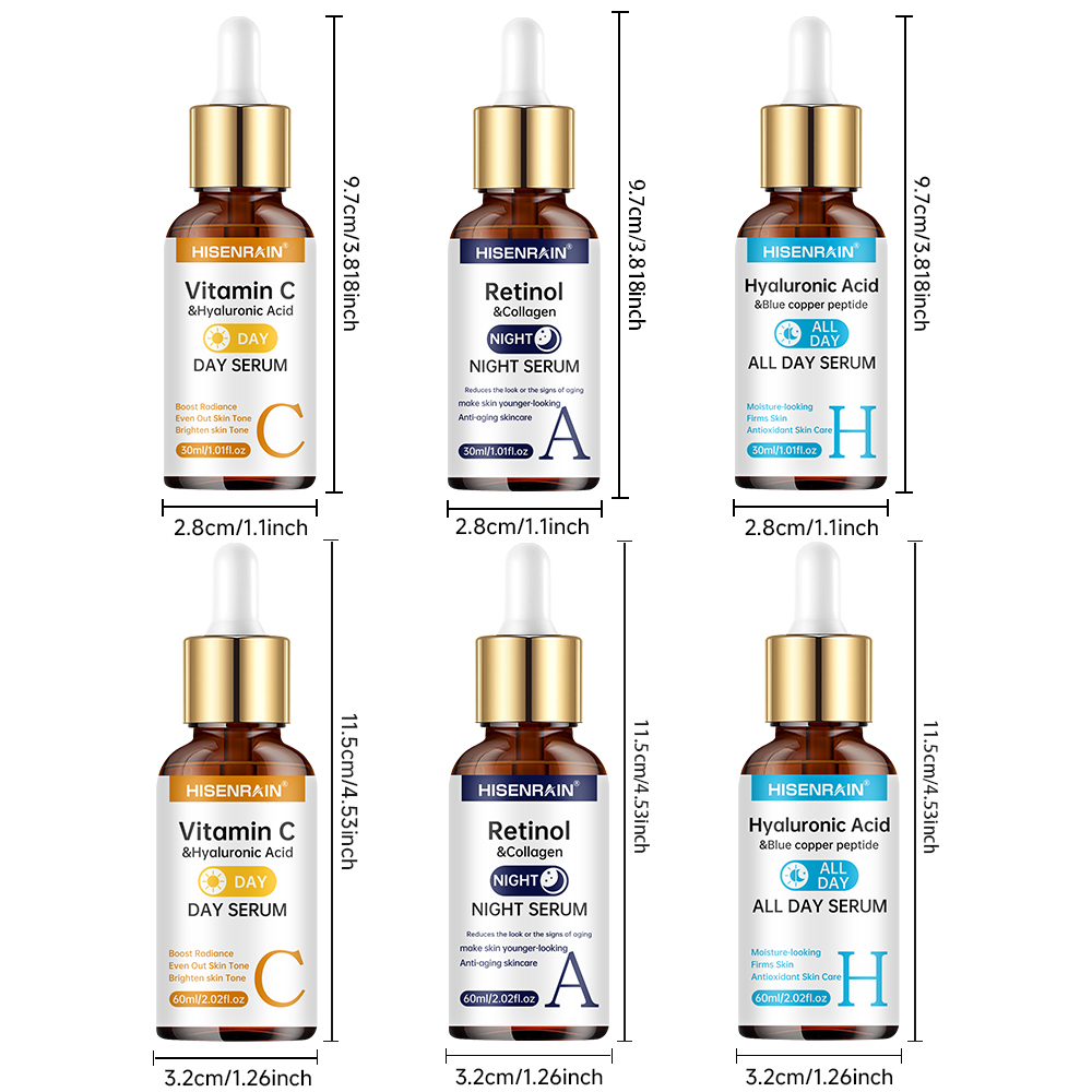 HISENRAIN Vitamin C + Retinol  - Ferulic Acid Serum 评论和价格