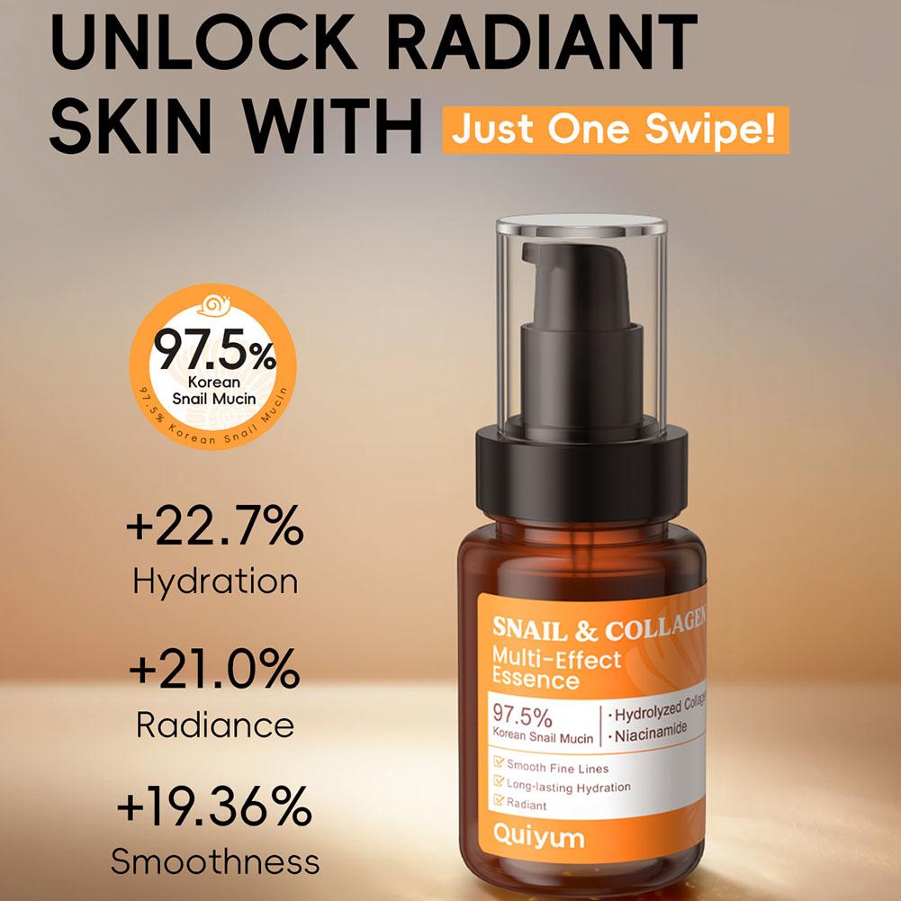 Quiyum Snail & Collagen Facial - Snail Cream Gel 评论和价格