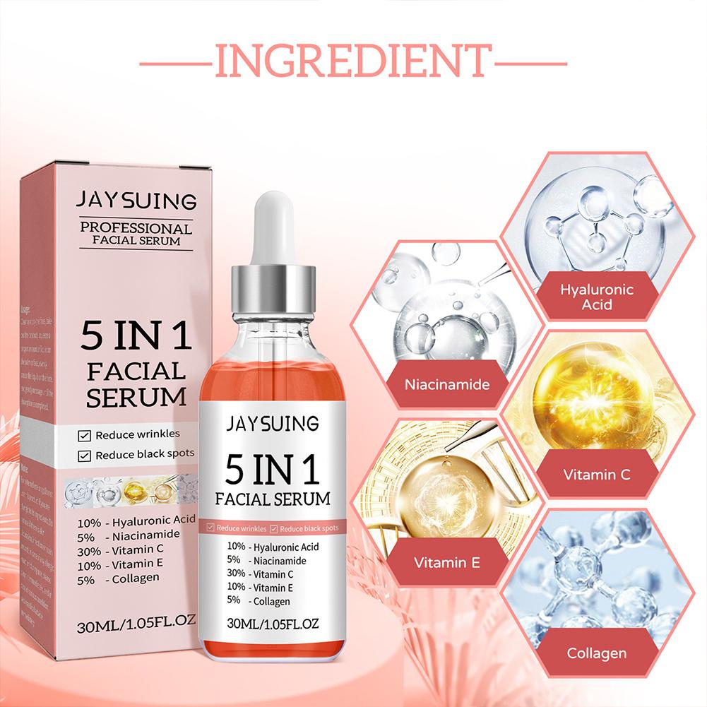 30ml Face Serum 5 In 1 Moistur - Ferulic Acid Serum 评论和价格