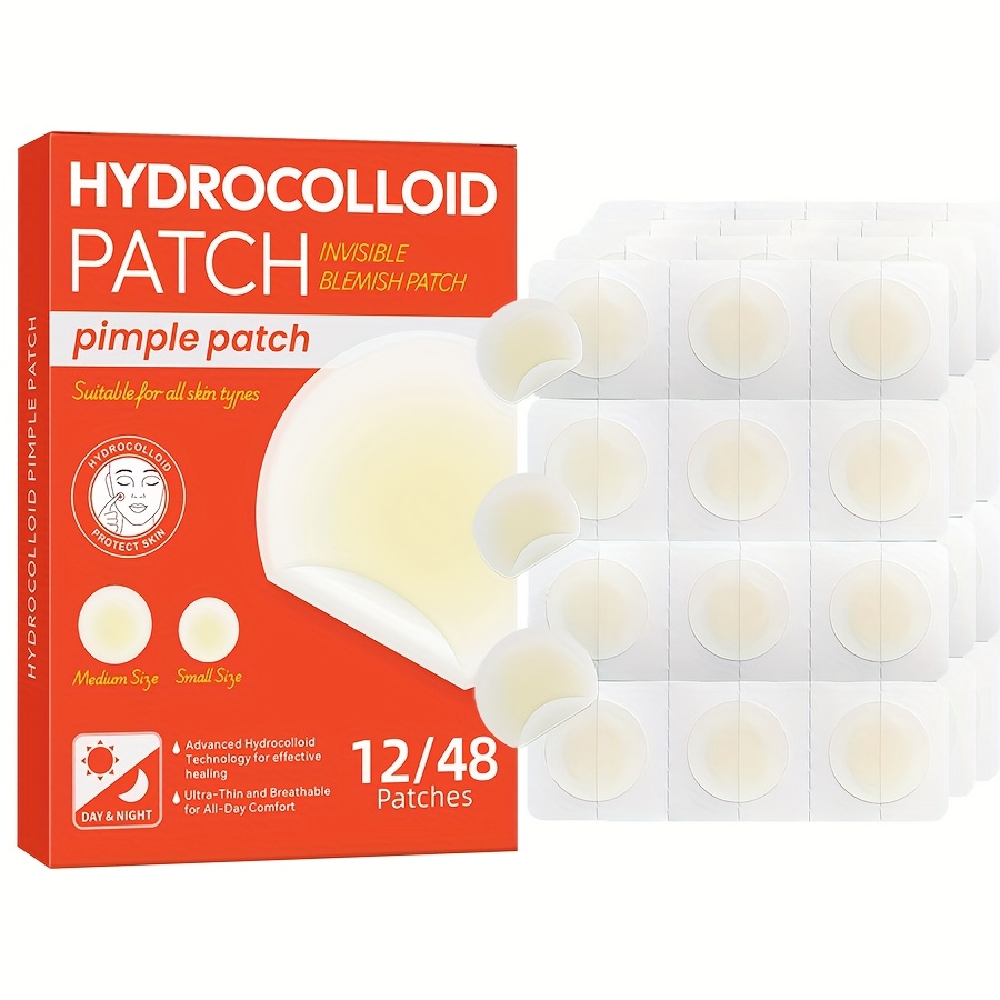 48 PCS Hydrocolloid Acne Patch - Skincare Gentle 评论和价格