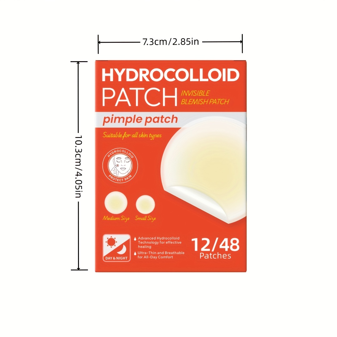 48 PCS Hydrocolloid Acne Patch - Skincare Gentle 评论和价格