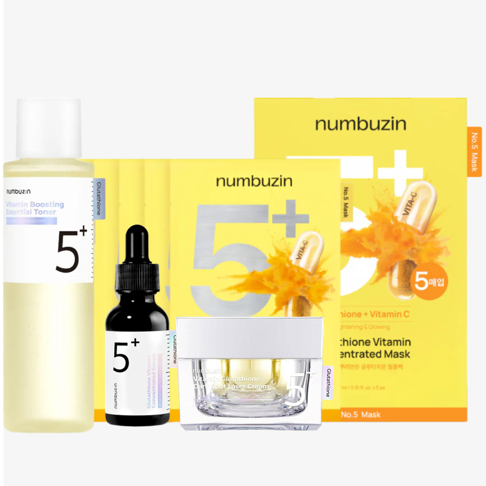 Numbuzin No.5+ Glutathione Vit - Ferulic Acid Serum 评论和价格