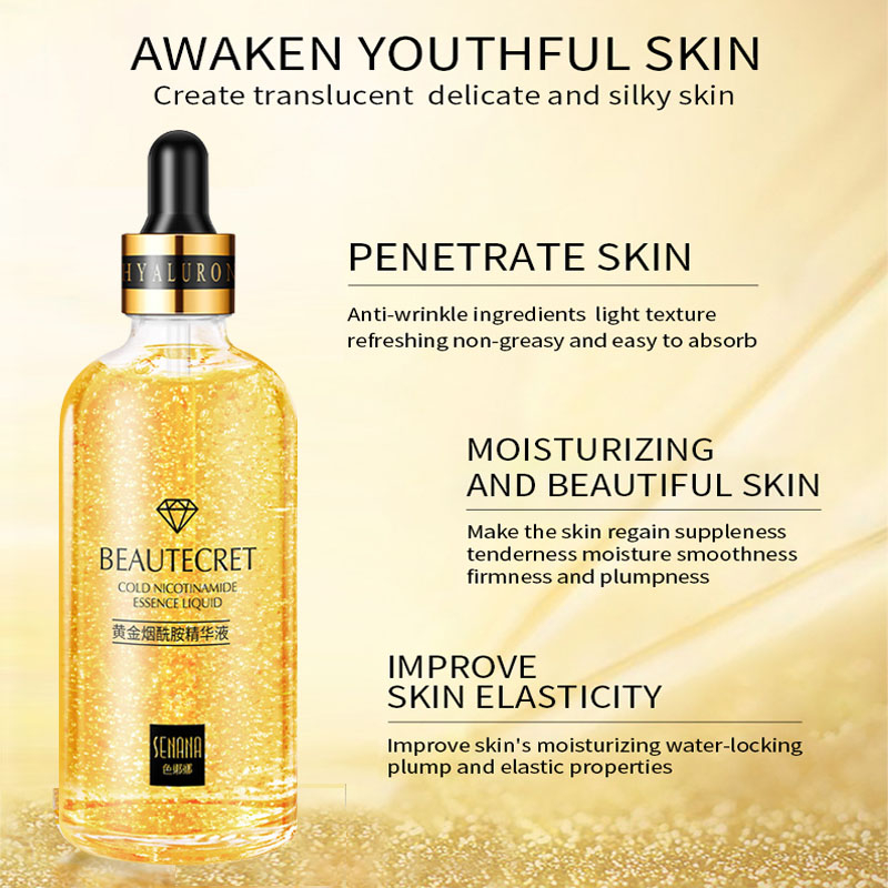 24K Gold Hyaluronic Acid Nicot - Niacinamide Brightening Serum 评论和价格