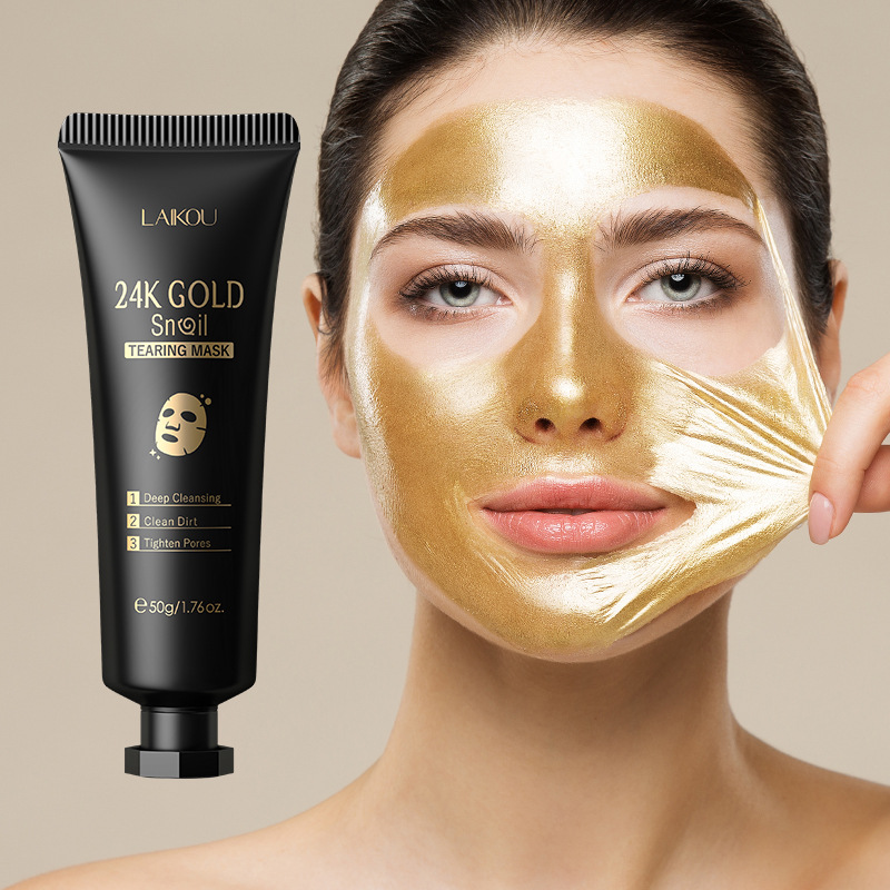 LAIKOU 24K Gold Sakura Peeling - Snail Cream Gel 评论和价格