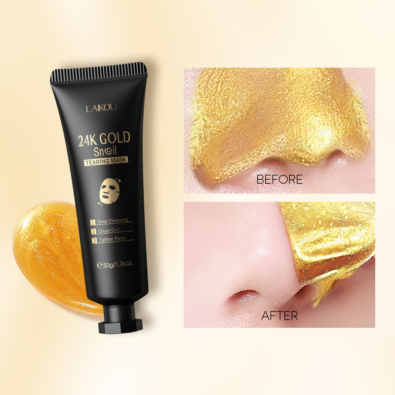 LAIKOU 24K Gold Sakura Peeling - Snail Cream Gel 评论和价格