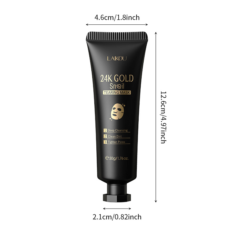 LAIKOU 24K Gold Sakura Peeling - Snail Cream Gel 评论和价格