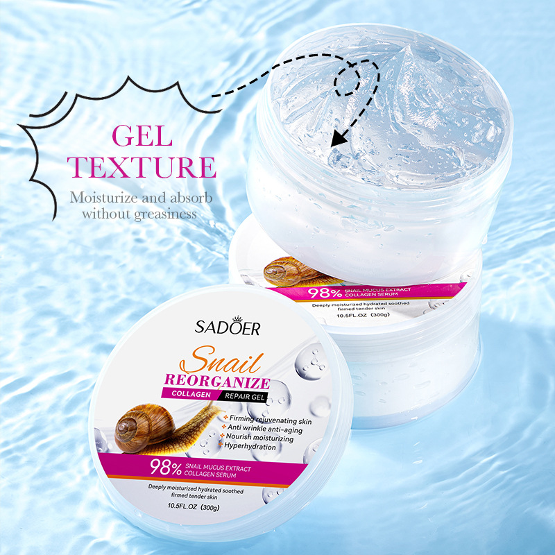 SADOER Snail Collagen Face Cre - Snail Cream Gel 评论和价格
